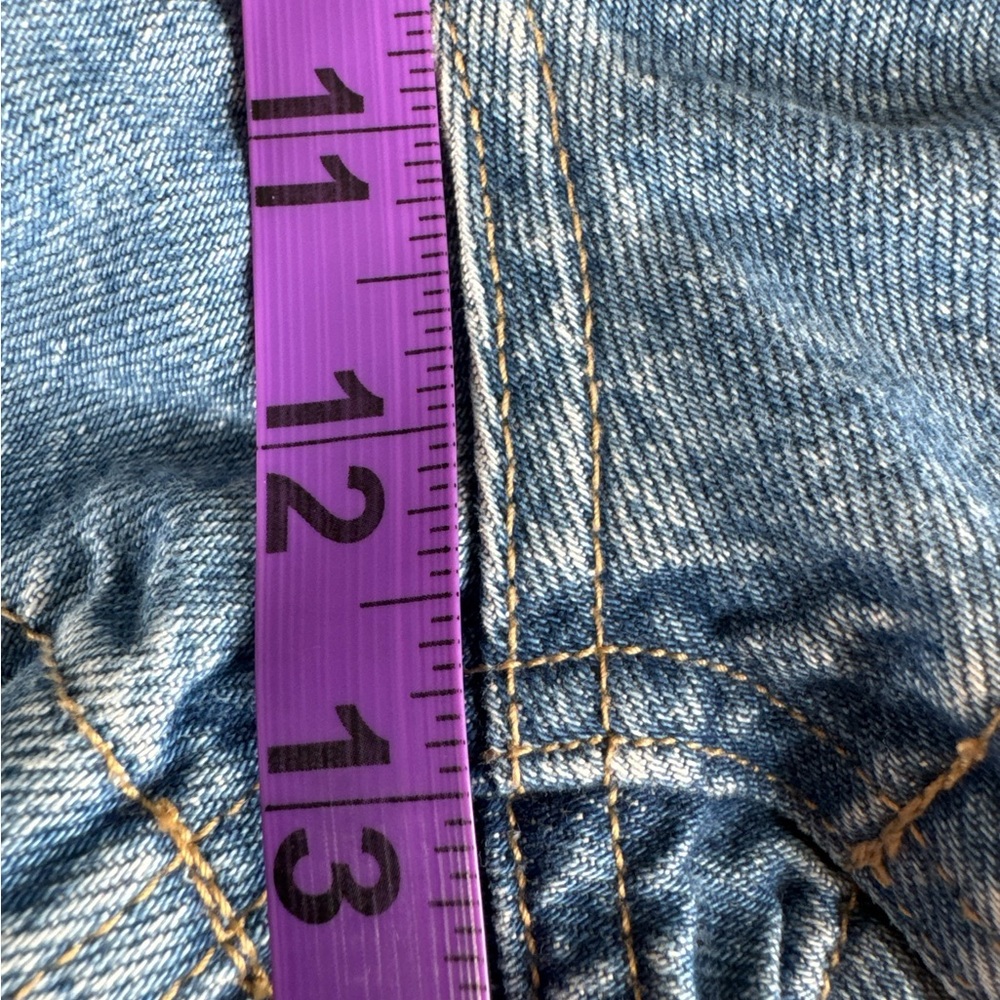 FREE PEOPLE EDWIN Isla Denim High Waist Shorts, Size 31. - Picture 12 of 13